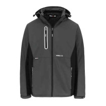 Veste Softshell Herock Taris Charbon/Noir