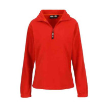 Polaire Col Zippé Femme Herock Aurora Rouge