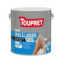 Enduit Gras à Laquer Toupret Blanc Multi-support Pot 5 kg