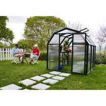 Serre de Jardin Polycarbonate PVC Canopia Eco Grow 3,2 m² Vert Grange
