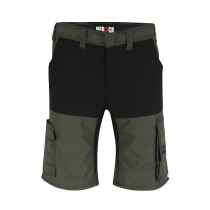 Bermuda de Travail Herock Hespar Kaki Foncé/Noir