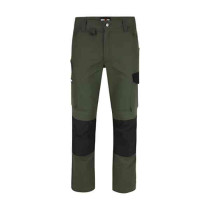 Pantalon de Travail Herock Dero Kaki Foncé/Noir