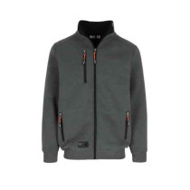 Sweat de Travail Doublé Herock Otar Gris Chiné Foncé