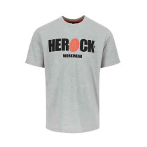 Tee-Shirt Herock Eni Gris Chiné Clair