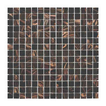 Mosaïque Noire Nobilis Nylon PDV27, Plaque 32,7 x 32,7 x 0,38 cm