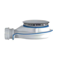 Bonde Receveur de Douche Turboflow XS ⌀90 ABS Chromé Nicoll TBXS