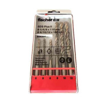Set de 6 forets béton SDS Plus II Fischer