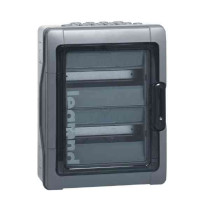 Coffret Étanche Plexo³ Legrand 2x12 Modules IP65 IK09 - Gris 001922