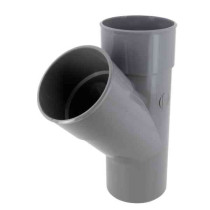 Embranchement PVC Mâle/Femelle 45° Y DN 40/40 Nicoll BH14 Lot de 10