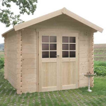 Abri de jardin bois autoclave SOLID modèle NIMES 238x238cm