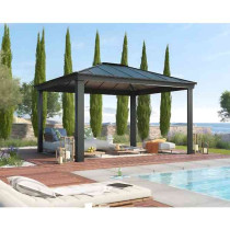 Tonnelle Aluminium Polycarbonate Canopia Dallas 4300 4,3 x 3,6 m