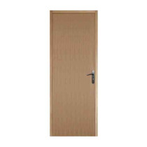 Bloc porte plaqué chêne, 204x83 cm, poussant gauche