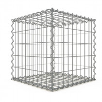 Gabion Cubique 100x100x100 cm 4 faces fil 4 mm maille 5x10 et 10x10 cm