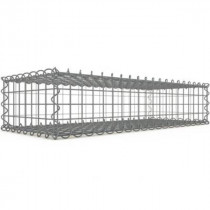 Gabion Rectangulaire 100x20x40 cm 4 faces fil 4 mm maille 5x5 cm