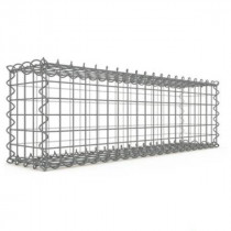 Gabion Rectangulaire 100x30x20 cm 4 faces fil 4 mm maille 5x5 cm