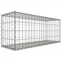 Gabion Rectangulaire 100x40x30 cm 4 faces fil 4 mm maille 10x10 cm