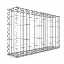 Gabion Rectangulaire 100x60x20 cm 4 faces fil 4 mm maille 5x10 cm