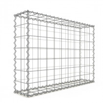 Gabion Rectangulaire 100x70x20 cm 4 faces fil 4 mm maille 10x10 cm