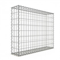 Gabion Rectangulaire 100x80x20 cm 4 faces fil 4 mm maille 5x10 cm