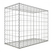 Gabion Rectangulaire 100x80x50 cm 4 faces fil 4 mm maille 10x10 cm