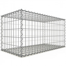 Gabion Rectangulaire 150x100x100 cm 4 faces fil 4,5 mm maille 5x10 cm