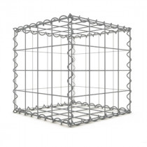 Gabion Cubique 40x40x40 cm 4 faces fil 4 mm maille 10x10 cm