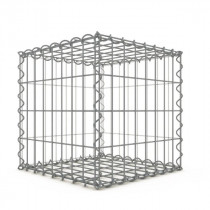 Gabion Cubique 40x40x40 cm 4 faces fil 4 mm maille 5x10 cm