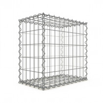 Gabion 50x50x30 cm fil 4 mm maille 5x10 et 10x10 cm 4 faces