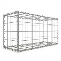 Gabion Rectangulaire 80x40x30 cm 4 faces fil 4 mm maille 10x10 cm