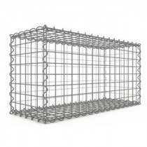 Gabion Rectangulaire 80x40x30 cm 4 faces fil 4 mm maille 5x5 cm