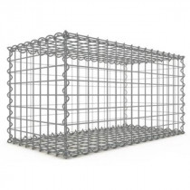 Gabion Rectangulaire 80x40x40 cm 4 faces fil 4 mm maille 5x5 cm