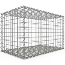 Gabion Rectangulaire 80x50x50 cm 4 faces fil 4 mm maille 5x5 cm