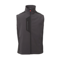 Gilet Softshell sans Manches Payper Cork Gris Anthracite/Noir