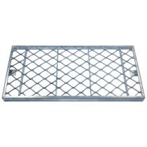 Grille Métal déployé pour Courette d'aération ACO