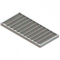 Grille Caillebotis 30x10 mm pour Cour Anglaise ACO, 125 cm