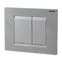Plaque de Commande WC Wirquin Essentiel Chrome 55720349