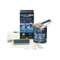 Fillcoat Fibre Kit réparation étanchéité Gris foncé 1l 