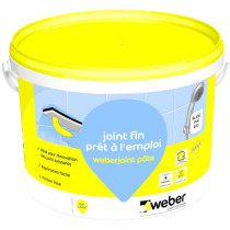 Joint Fin Carrelage Mur, Plan de Travail Weberjoint Pâte Blanc 5kg