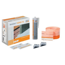 Kit d'Étanchéité Complet Schlüter Kerdi TS pour Baignoire/Douche, 2,8m