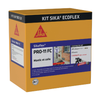 Kit Mastic colle Sika Ecoflex pro 11 FC, 35 recharges Blanc