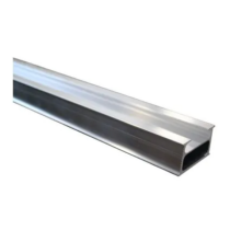 Lambourde Aluminium Jouplast Profildeck® H27mmx2,4m, Lot de 4