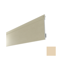 Lame de Bardage PVC MEP Isocel 166 mm Minéral Ambre Clair, 4 m