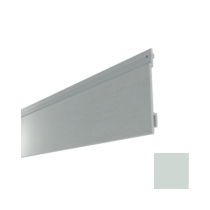 Lame de Bardage PVC MEP Isocel 166 mm Minéral Gris, 4 m