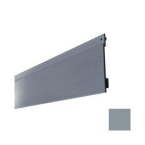 Lame de Bardage PVC MEP Isocel 166 mm Veiné Bois Gris Foncé, 4 m