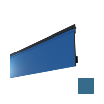 Lame de Bardage PVC MEP Isocel Premium 166 mm Bleu Front de Mer, 4 m