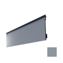 Lame de Bardage PVC MEP Isocel Premium 166 mm Gris Foncé, 4 m