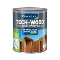 Lasure Bois Blanchon Tech-Wood Satinée 1L