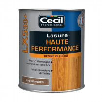 Lasure Haute Performance pour Extérieur Cecil LX5 30+ Chêne Ancien 5L