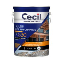 Lasure Haute Performance pour Extérieur Cecil LX5 30 Chêne Ancien 5L