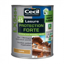 Lasure Protection Forte Special Extérieur Cecil LX5 45+ Chêne 5L